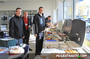 The Staff Getting in on some Goodies!