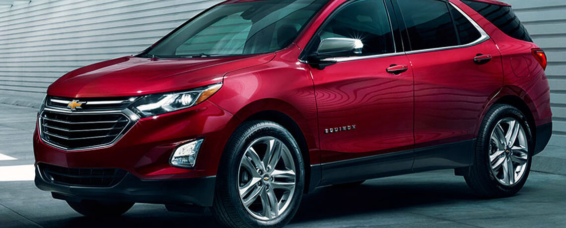 Red Chevy Equinox
