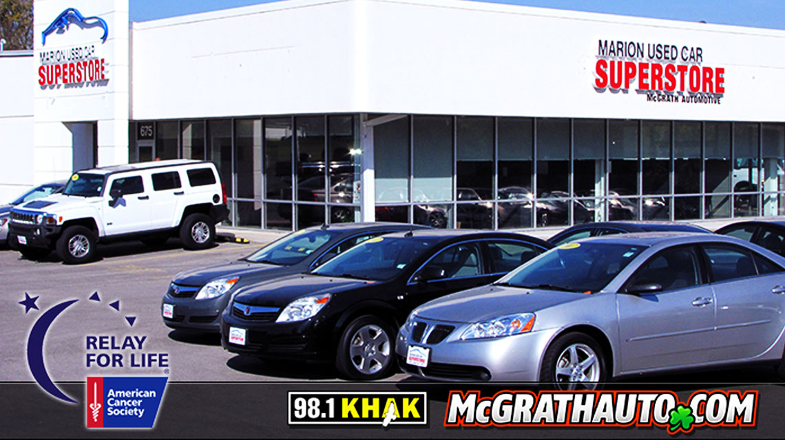 Grill Out Hosted by KHAK Benifitting Relay For Life Marion Used Car