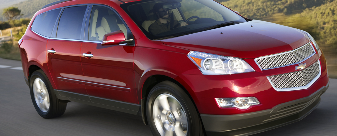2012 Chevy Traverse Driving
