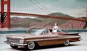 1959 Red Impala Convertible