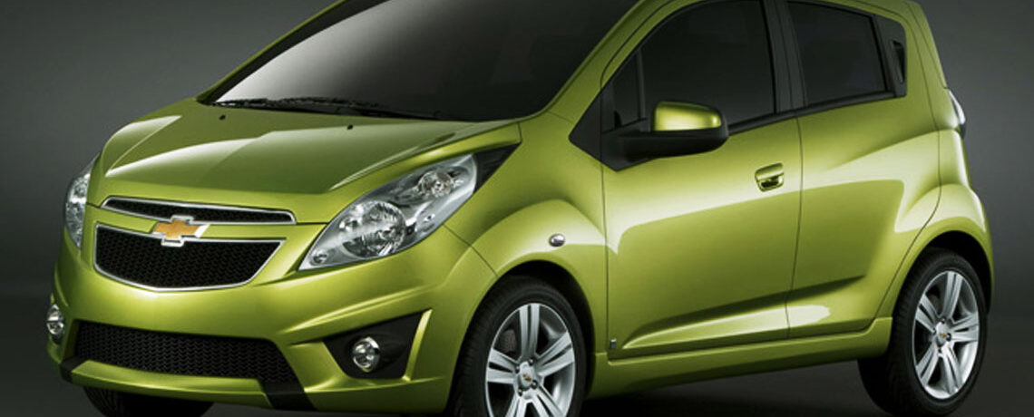 Green Chevy Spark