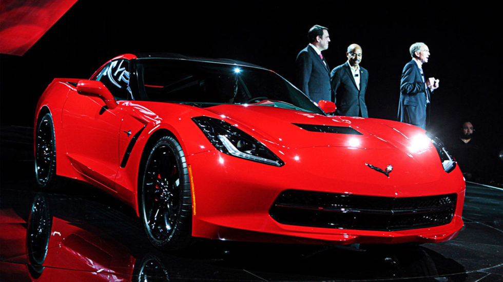 2014 Red Corvette