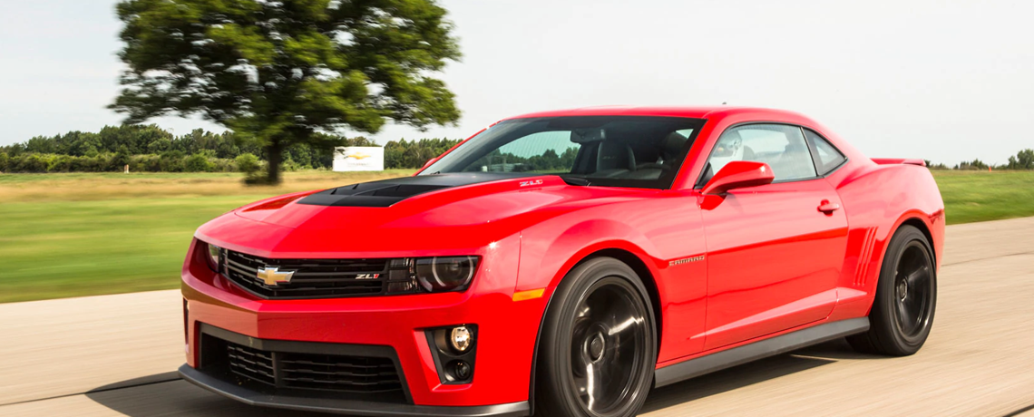 2013 Red Chevy Camaro zl1