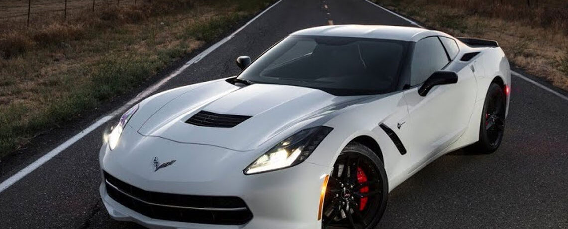 2014 white Corvette Stingray