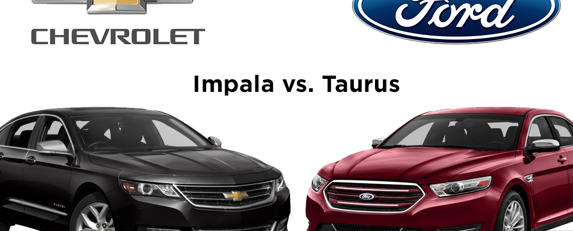 Chevy Impala vs Ford Taurus