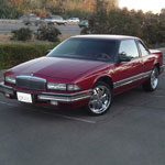 Red 1992 Buick Regal