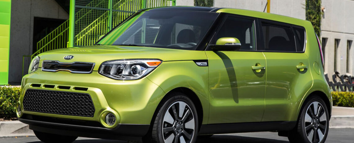 2014 Green Kia Soul