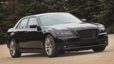 Black Chrysler 300