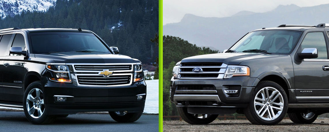 2015 Chevy Suburban vs Ford Expedition