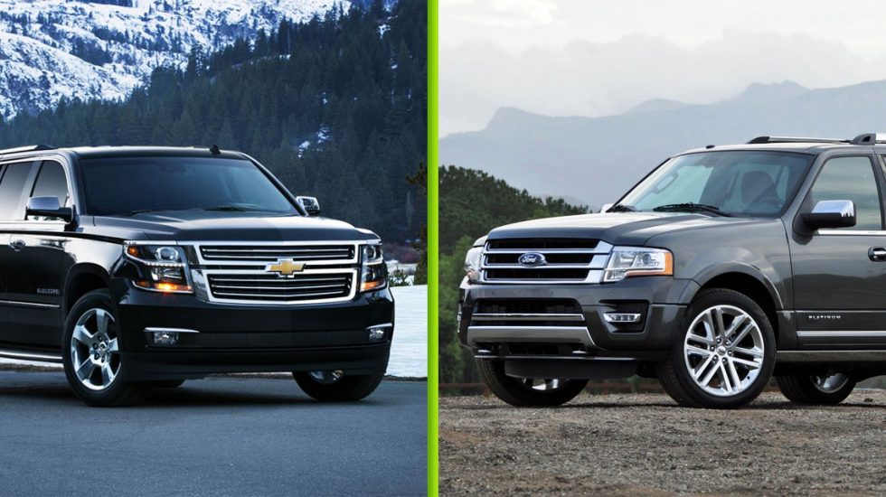 2015 Chevy Suburban vs Ford Expedition