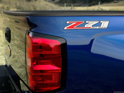 Blue Silverado Z71 Taillights