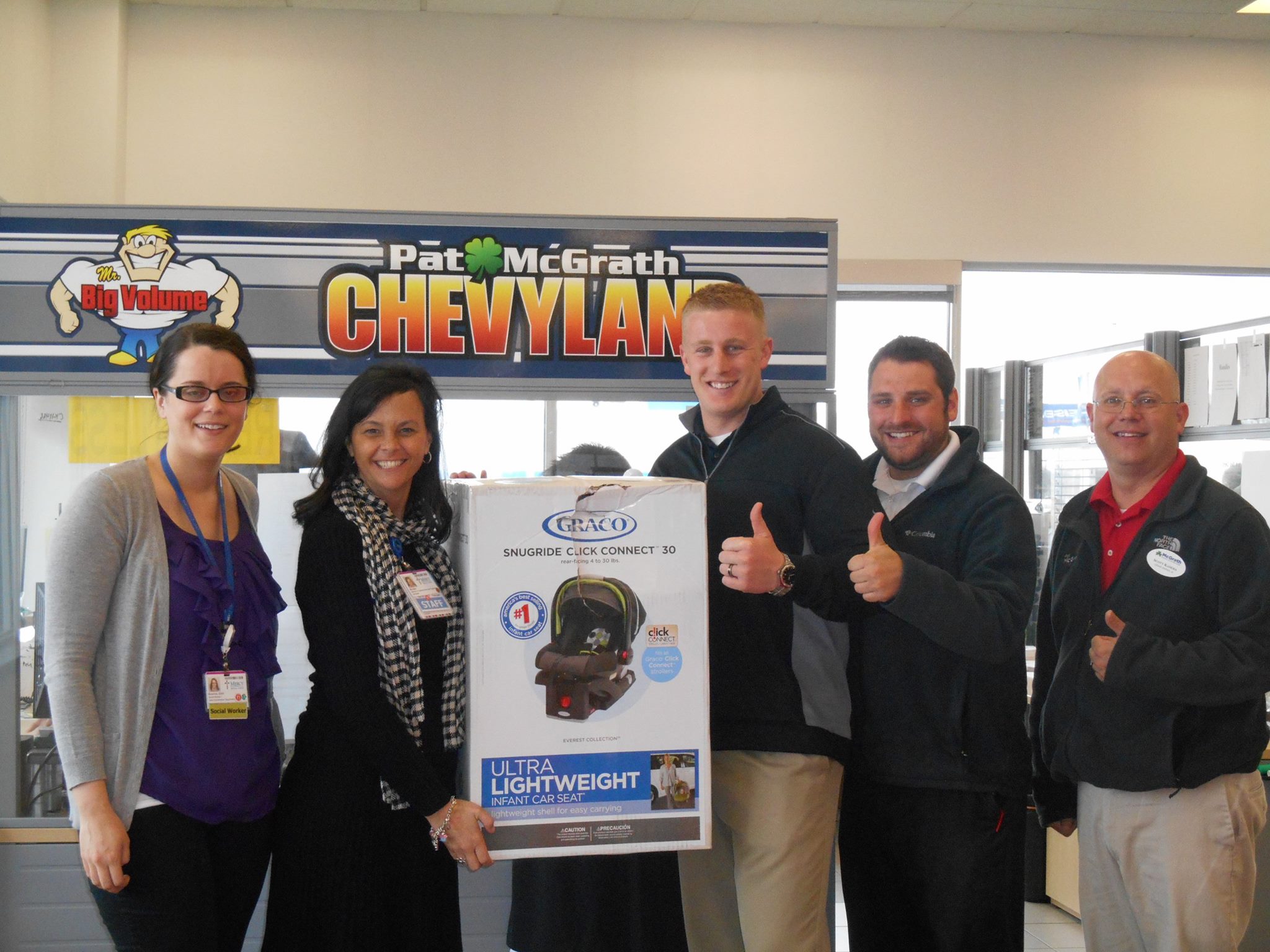 Let McGrath's Certified Service Team check your Childseat!