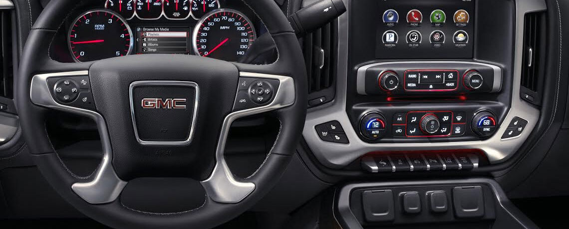 GMC Infotainment system