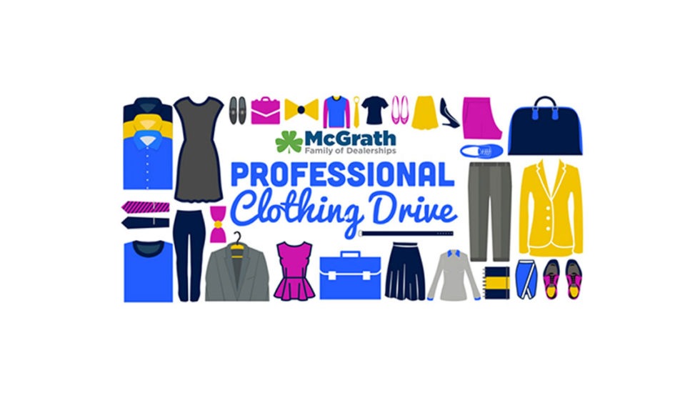 McGrath Professional Clothing drive