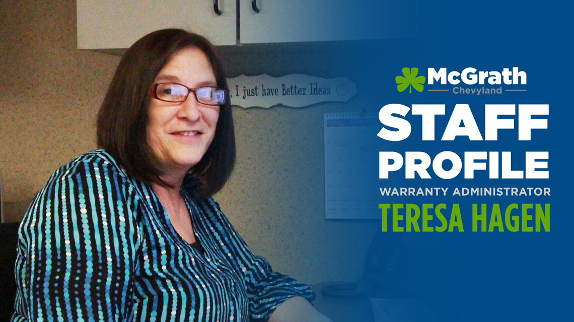 Meet Teresa Hagen Warranty Administrator at Pat McGrath Chevyland Cedar Rapids, Iowa