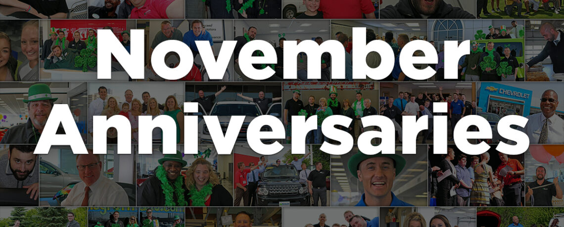 November Anniversaries