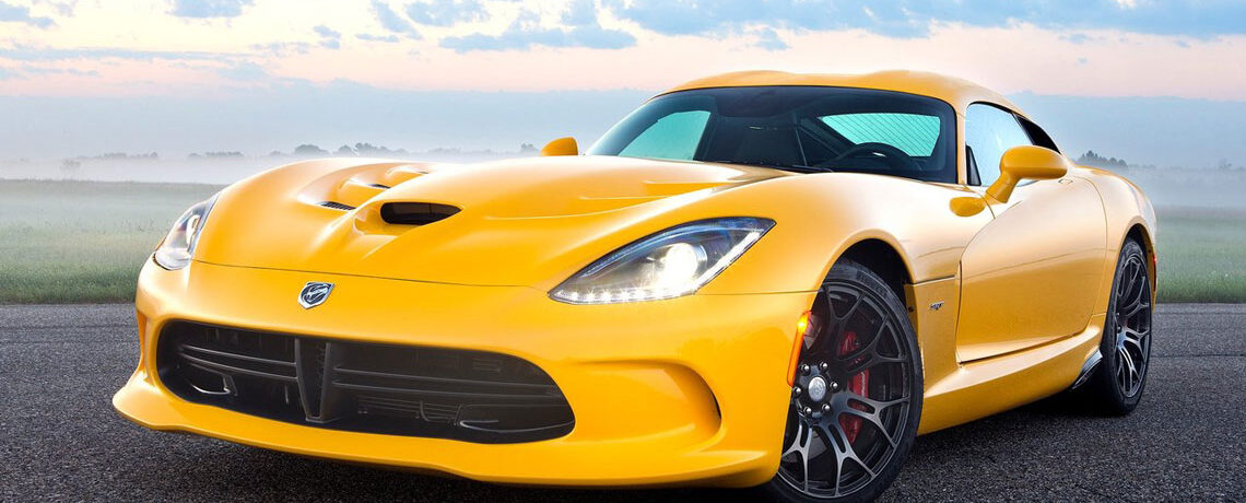 Yellow SRT Viper