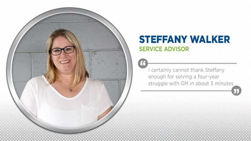 Steffany Service Advisor
