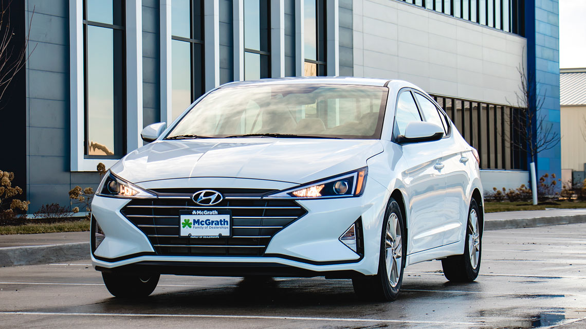 White 2019 Hyundai Elantra in Cedar Rapids
