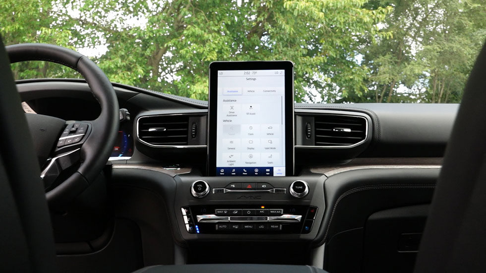 2020 Ford Explorer Touchscreen