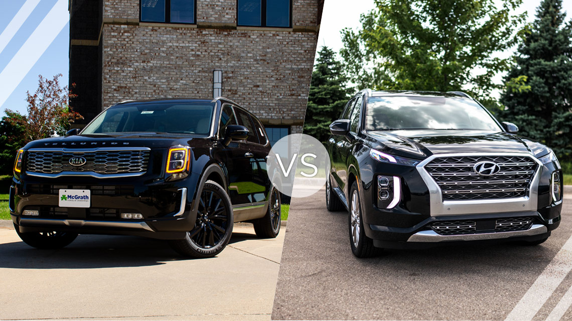 What's the Difference Between the 2020 Hyundai Palisade and 2020 Kia  Telluride?