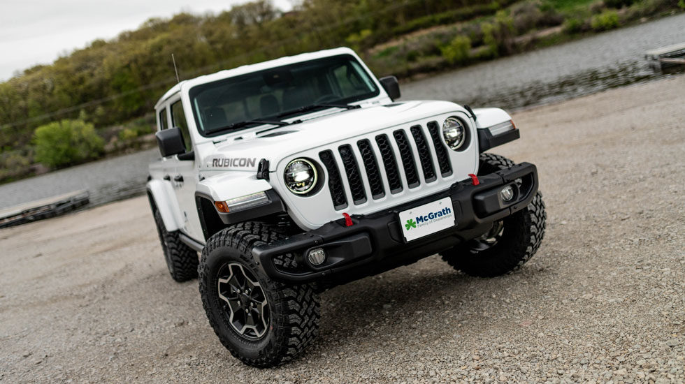 2020 Jeep Gladiator front grille