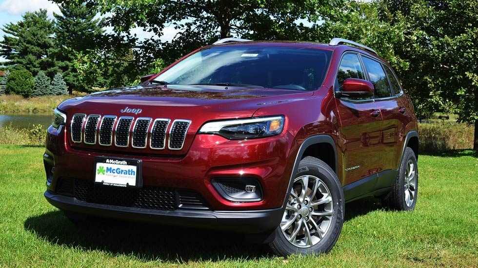 2020 Red Jeep Cherokee