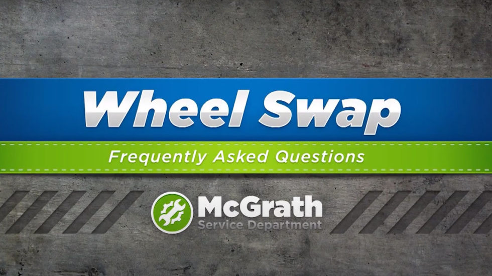 Wheel Swap at McGrath Auto