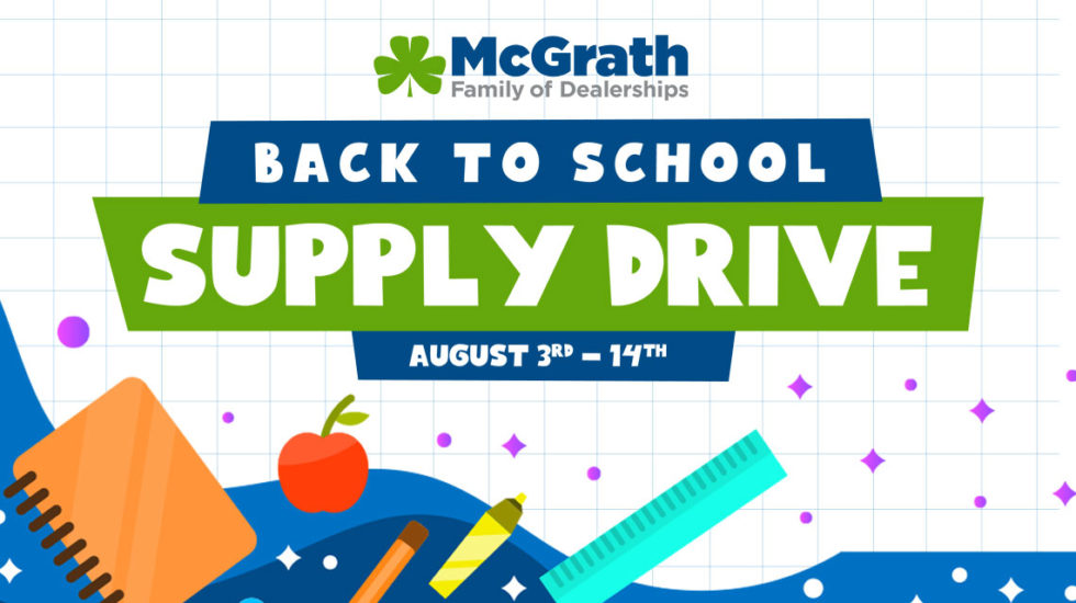 McGrath Back to School Supply Drive