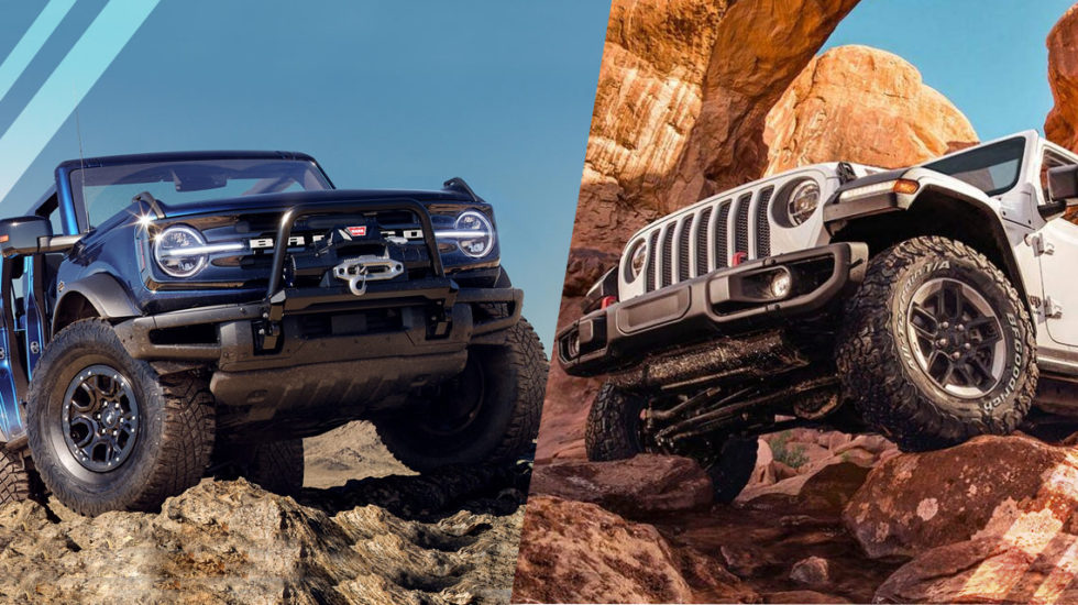 Jeep Wrangler VS Ford Bronco