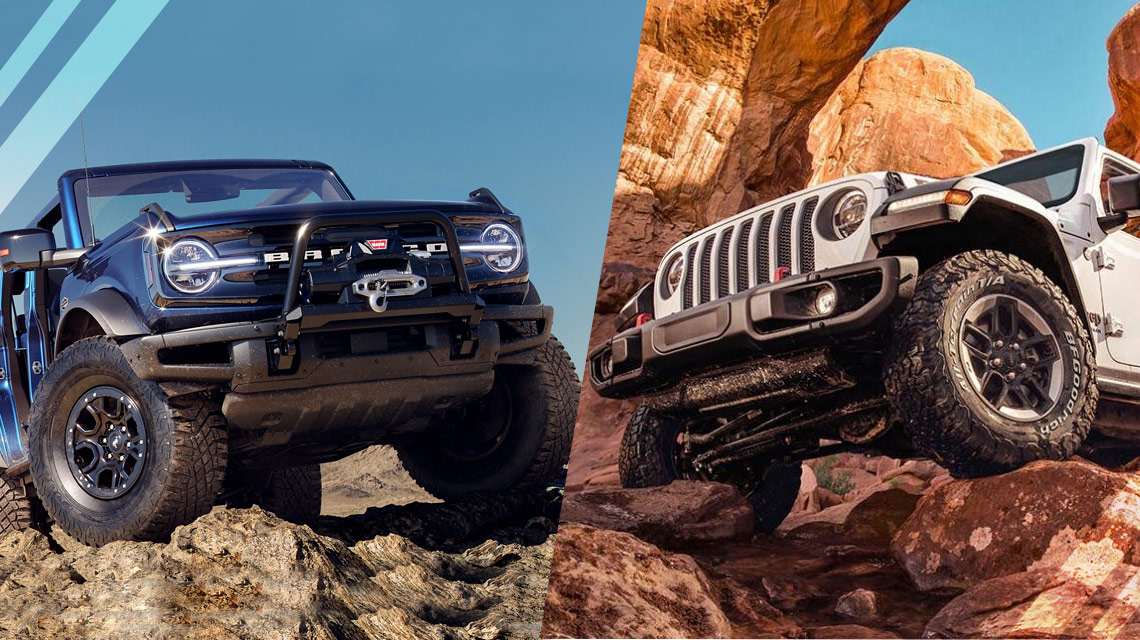 Jeep Wrangler VS Ford Bronco - McGrath Auto Blog
