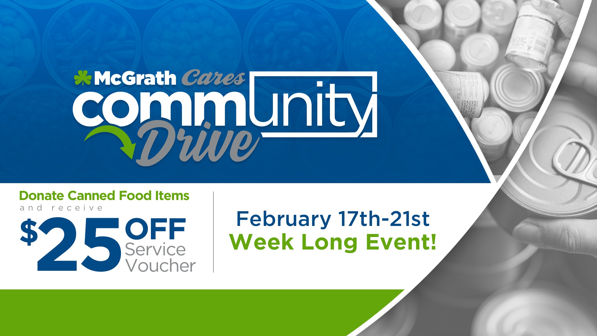 The McGrath Cares Community Drive - Food Drive 2025 - McGrath Auto Blog