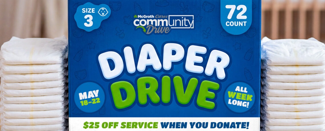 McGrath Cares: Join Our 3rd Annual Diaper Drive