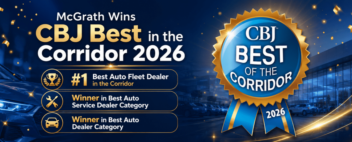 McGrath Wins Three 2026 Best of the Corridor Awards